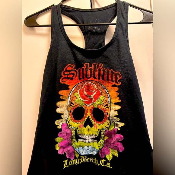 Tops - Black Sublime tank top